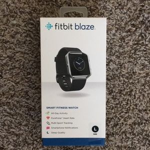 NWT Fitbit Blaze, Black, size L, activity tracker